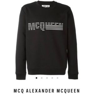 MCQ ALEXANDER MCQUEEN logo print sweatshirt